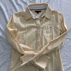 Tommy Hilfiger Blouse - white/yellow size XS